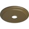 Ekena Millwork Crendon Ceiling Medallion (Canopies up to 4 3/8"), 24 1/8"OD x 4 3/8"ID x 2 1/4"P, Mississippi Mud CM24CRMMF - alternate 4